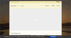 Desktop Screenshot of lanzarote-massage.com